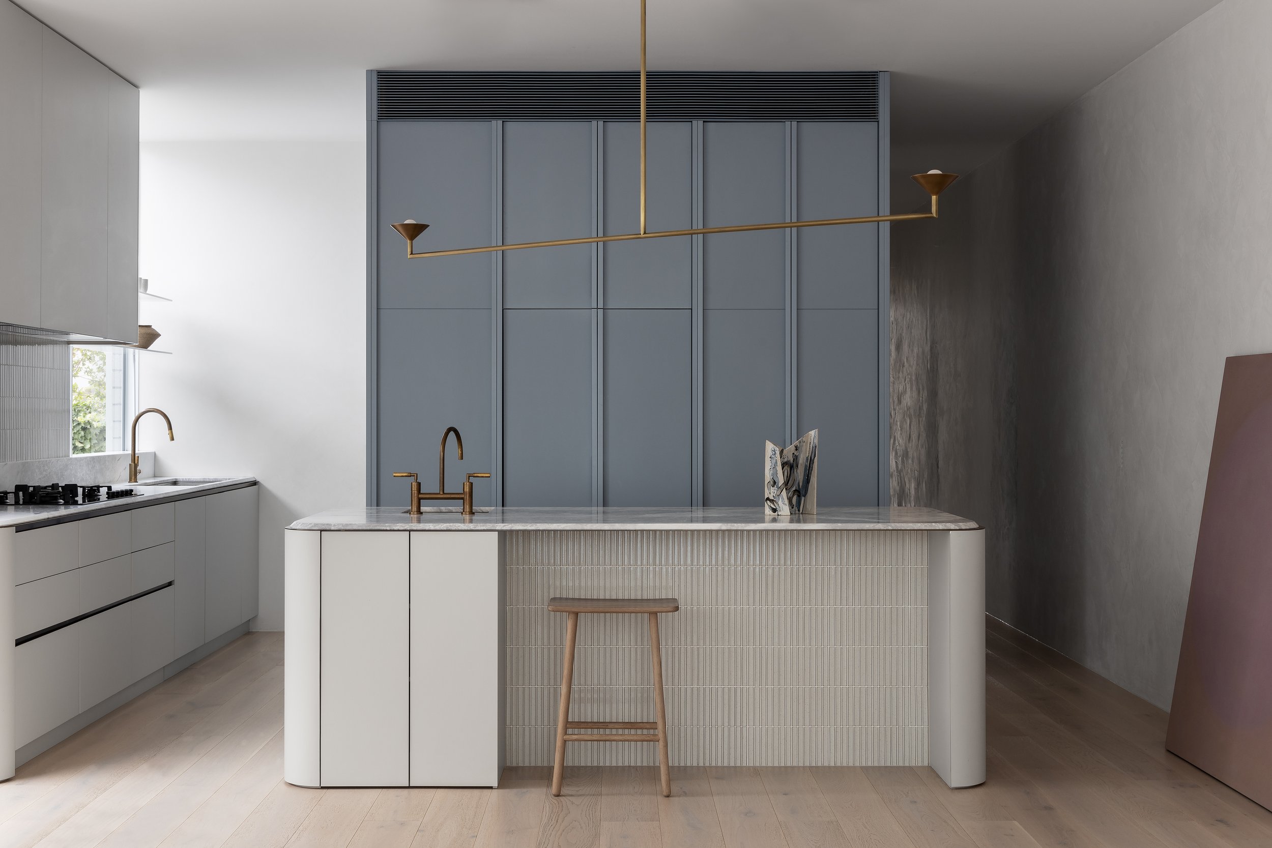 Beaumaris House — marble bathroom