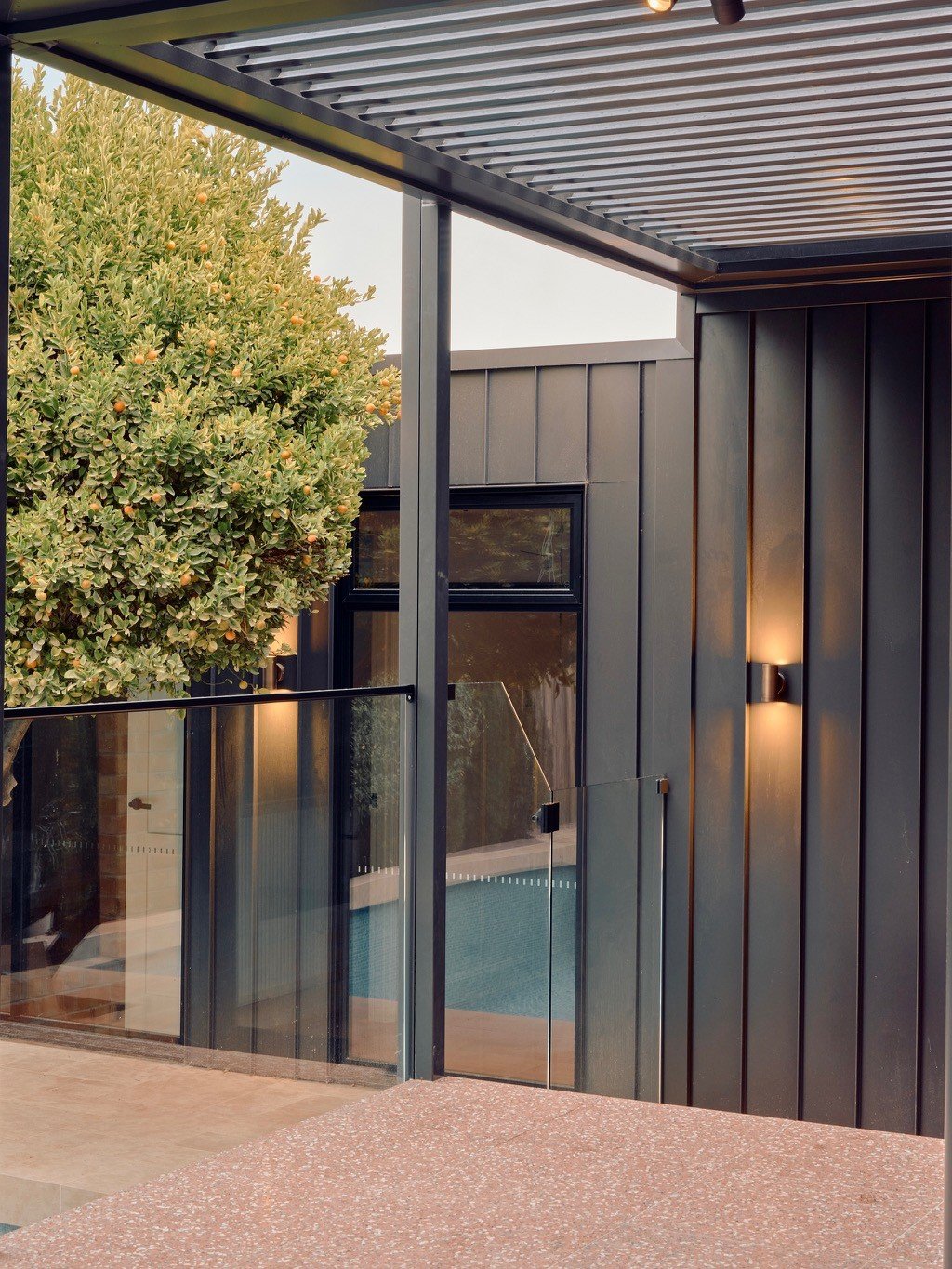 Hampton Renovation — pool area