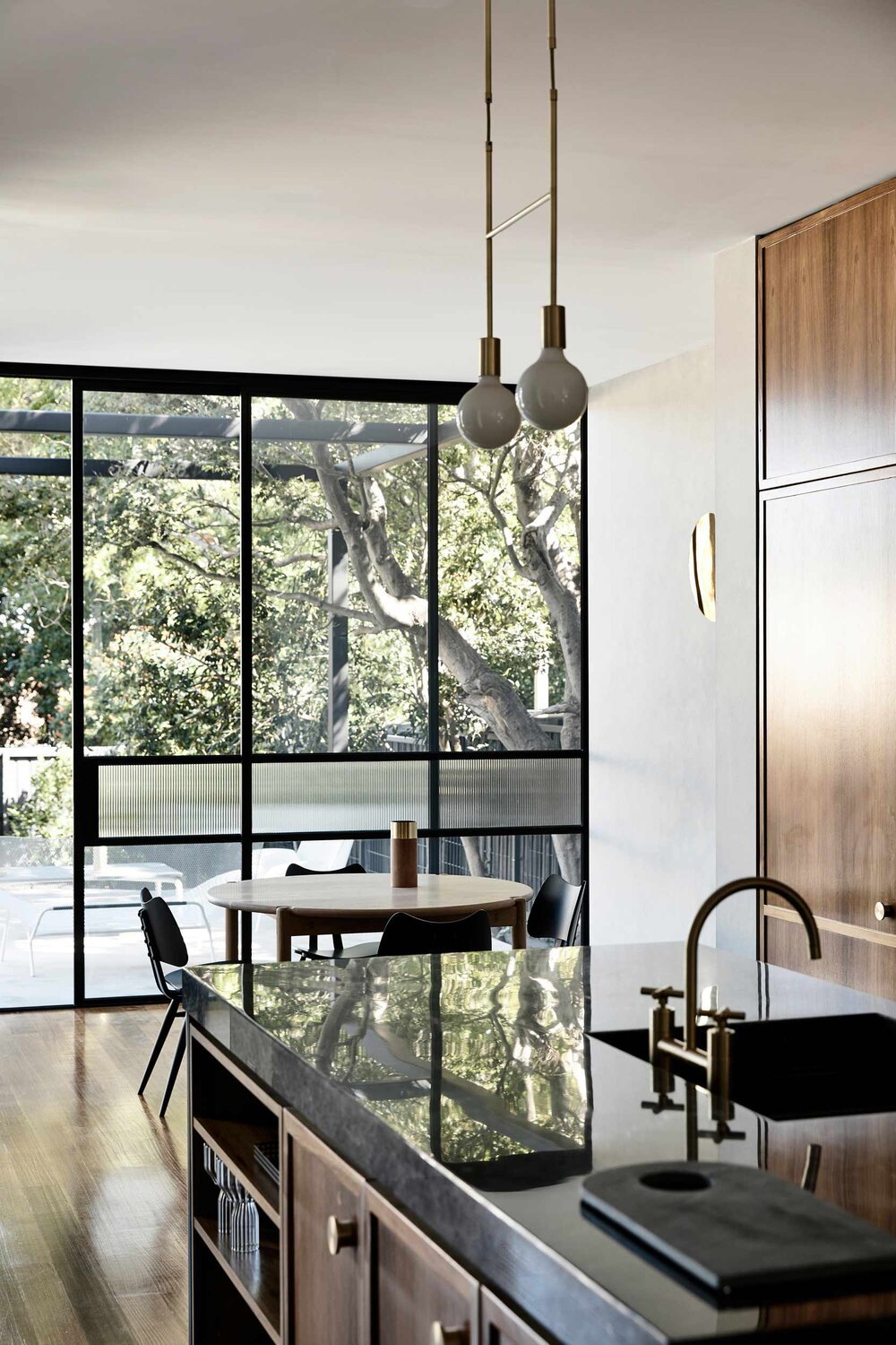 St Kilda East House — interior living